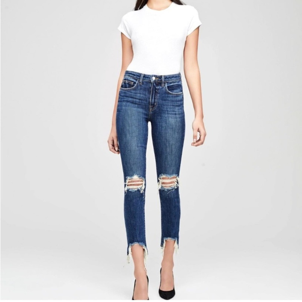 L'AGENCE Blue High Rise Women Jeans